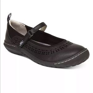 JBU Womens Shoes Dalton Closed Toe Mary Jane Flats